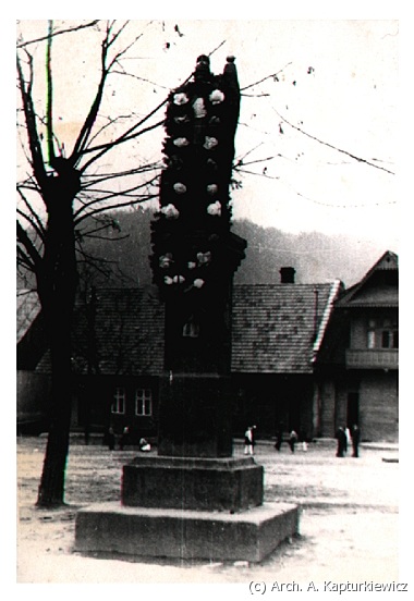 Pomnik w. Floriana znajdowa si w innym miejscu