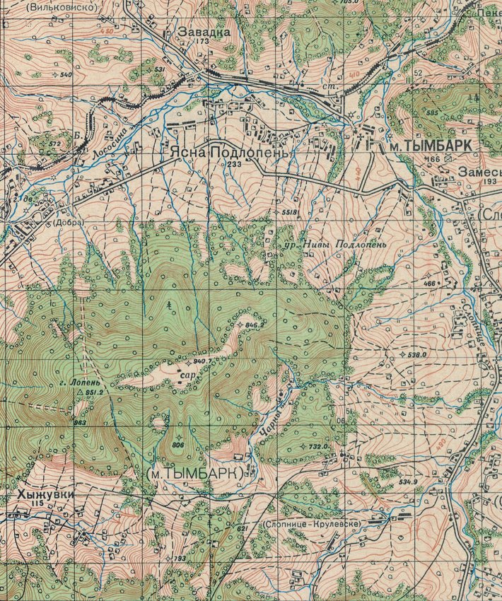 1944 Rosyjska mapa, Sztab Generalny Armii Czerwonej